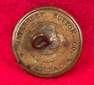 Massachusetts State Seal Coat Button