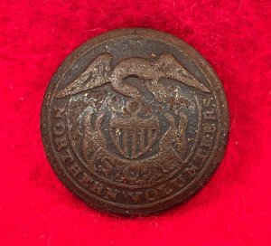 South Carolina Militia "Northern Volunteers" Coat Button - Rare