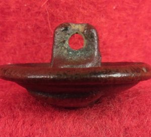 Non-Excavated Confederate Infantry Coat Button - "Cast I"