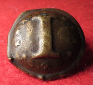 Confederate Infantry Button with "Stars" - Non-Excavated