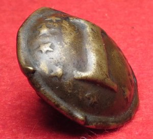 Confederate Infantry Button with "Stars" - Non-Excavated