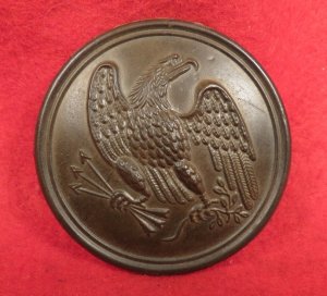 Wilkinson Eagle Plate - Springfield Armory Inspector Marked "T. J SHEPARD" and "US"