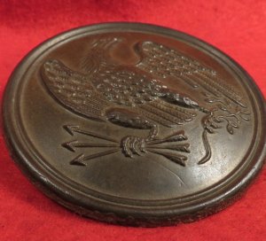 Wilkinson Eagle Plate - Springfield Armory Inspector Marked "T. J SHEPARD" and "US"