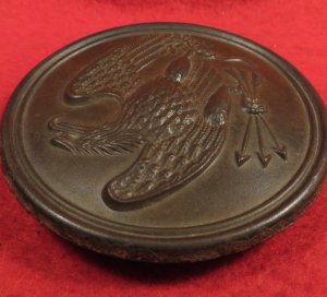 Wilkinson Eagle Plate - Springfield Armory Inspector Marked "T. J SHEPARD" and "US"