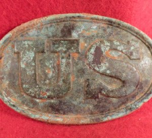 US Cartridge Box Plate