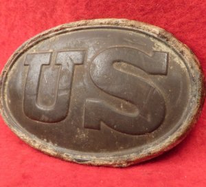 US Cartridge Box Plate - Manufacturer Marked "Boyd & Sons / Boston"