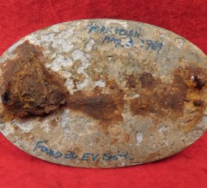 US Cartridge Box Plate - Yorktown