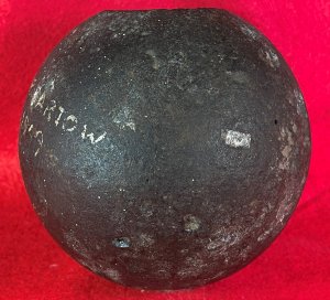 Federal 12-Pounder Shell with Visible Iron Underplug