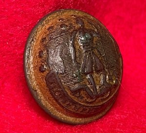 Virginia State Seal Staff Officer Coat Button 