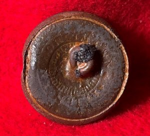 Georgia State Seal Coat Button