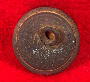 Confederate Infantry Coat Button - "Script I"