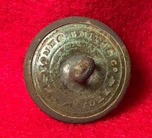 Virginia State Seal Coat Button 