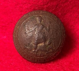 Virginia State Seal Coat Button 