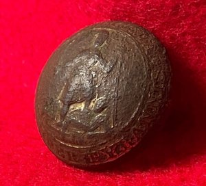 Virginia State Seal Coat Button 