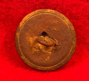 Confederate Cavalry Coat Button - Lined "C"