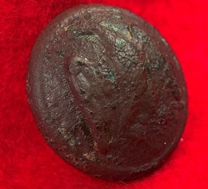 CONFEDERATE ARMY OFFICER COAT BUTTON