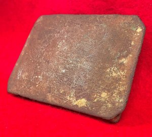 Post-Civil War Clip Corner Belt Plate - 1870-1880's Period