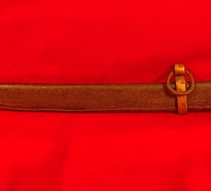 Confederate States Armory Kenansville, NC Cavalry Saber Scabbard