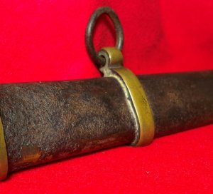 Confederate States Armory Kenansville, NC Cavalry Saber Scabbard
