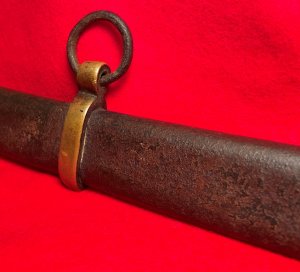 Confederate States Armory Kenansville, NC Cavalry Saber Scabbard
