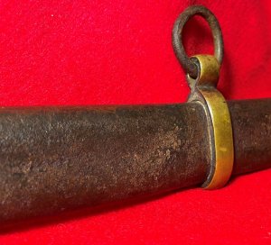 Confederate States Armory Kenansville, NC Cavalry Saber Scabbard