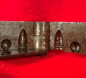 Bullet Mold for .35 Caliber 1st Model Maynard Carbine - Manufacturer Marked