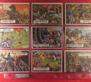 The 1962 Topps Civil War News Card Series - Complete --- Even More ON SALE