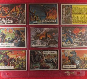The 1962 Topps Civil War News Card Series - Complete --- Even More ON SALE