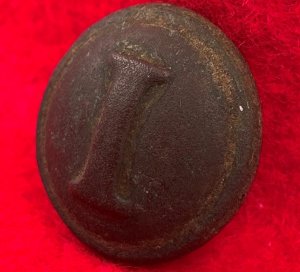 Confederate Infantry Coat Button