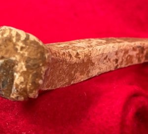 Carved Lead Spike