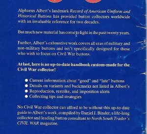 Civil War Collector's Guide to Albert's Button Book