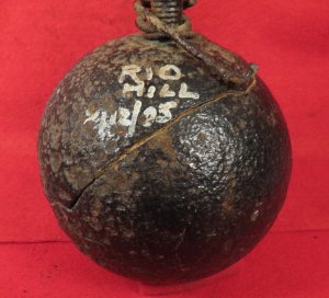 Confederate 12 Pounder Side Loader with Bolt & Exposed Case-Shot