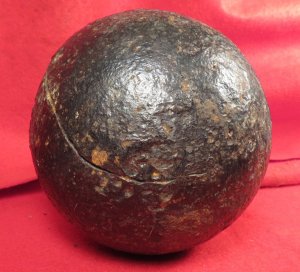 Confederate 12 Pounder Side Loader with Bolt & Exposed Case-Shot