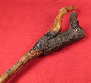 Bayonet Socket Recovered with Tree Root