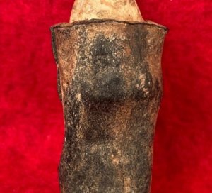 Smith .50 Caliber Rubber Case Cartridge - Excavated