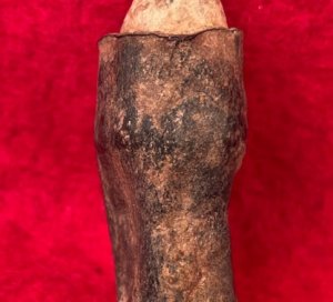 Smith .50 Caliber Rubber Case Cartridge - Excavated