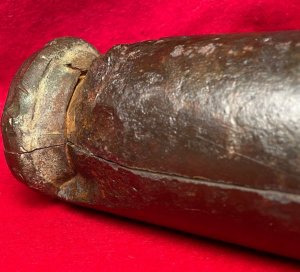 Confederate 2.9 inch Read Long Model Shell - Sawed in Half +++ Dug by Peter George +++
