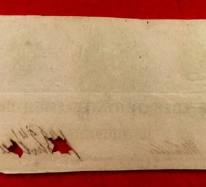 Confederate One Dollar Note - 1863