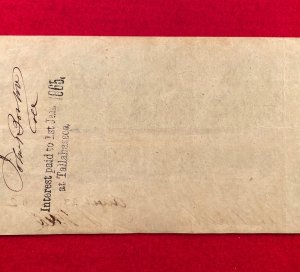 Confederate One Hundred Dollar Note - 1862 - T-40