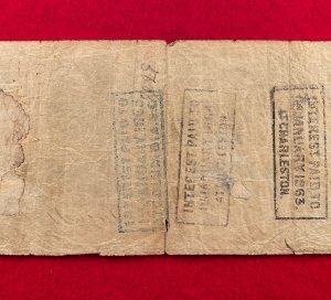 Confederate One Hundred Dollar Note - 1862 - T-39