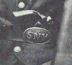 State of New York "SNY" Belt Buckle with Leather Patch Marked "J. I. PITTMAN"