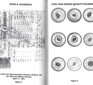 American Military Button Makers and Dealers; Their Backmarks & Dates - Signed by Both Authors 