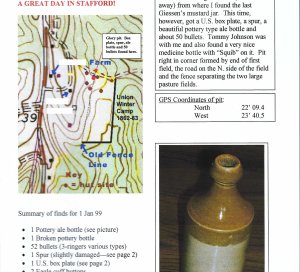 Ginger Beer Bottle - Trimmer Collection - Documented Provenance