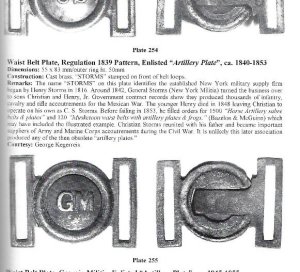 American Military Belt Plates 