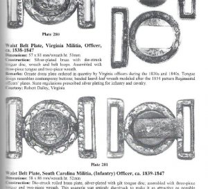 American Military Belt Plates 