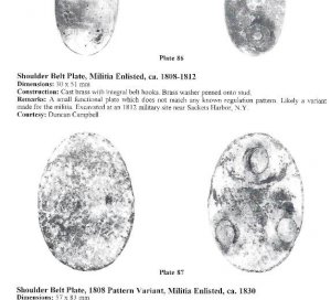 American Military Belt Plates - 1st Edition - Signed by Both Authors