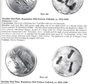 American Military Belt Plates - 1st Edition - Signed by Both Authors