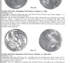 American Military Belt Plates - 1st Edition - Signed by Both Authors