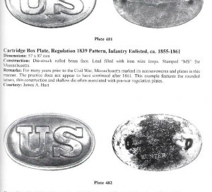 American Military Belt Plates - 1st Edition - Signed by Both Authors