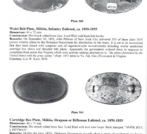 American Military Belt Plates 